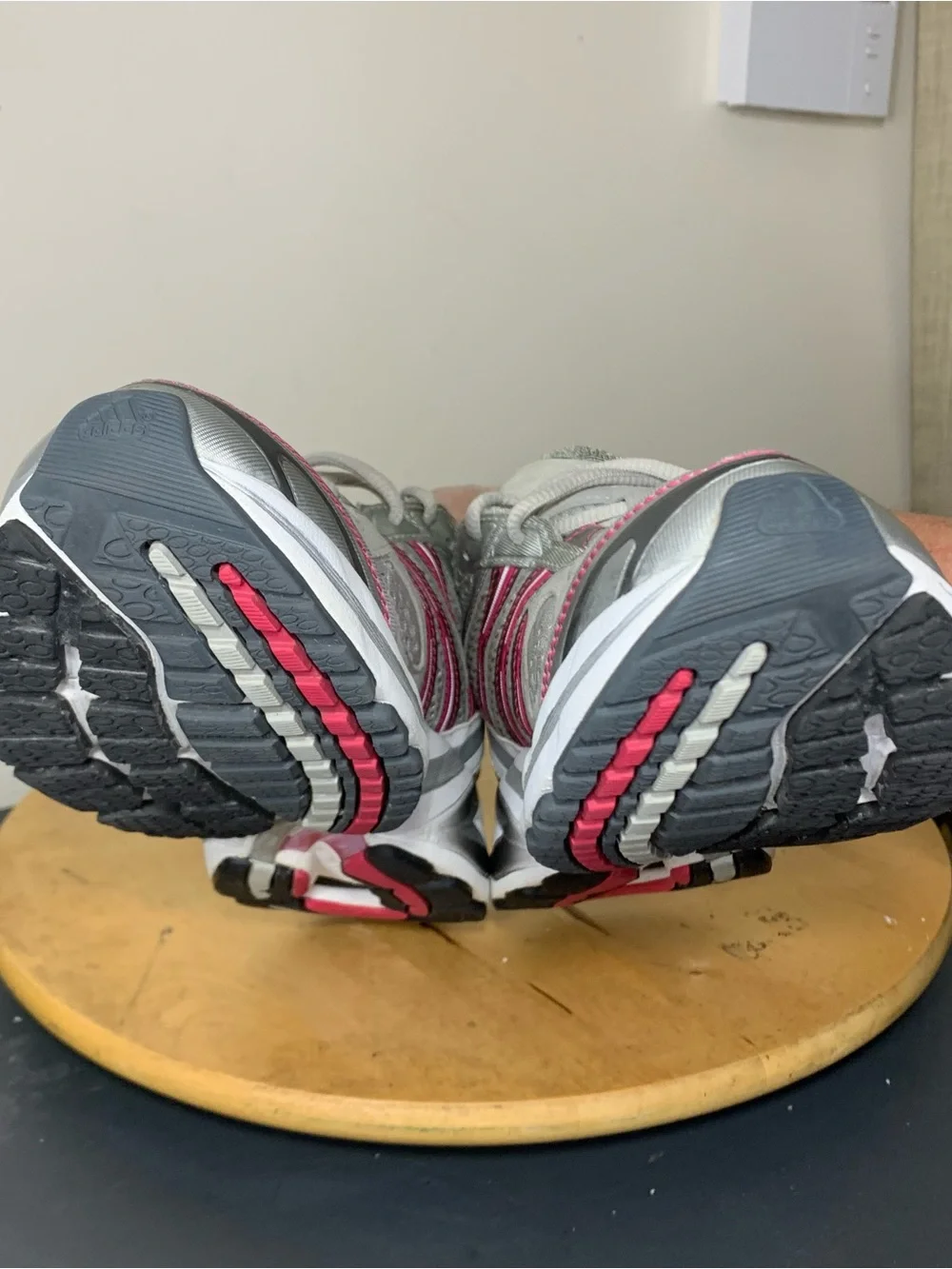 adidas Supernova Running Shoes Gray Prink Adiprene Sz 7.5 Athletic Y2K - Picture 11 of 16